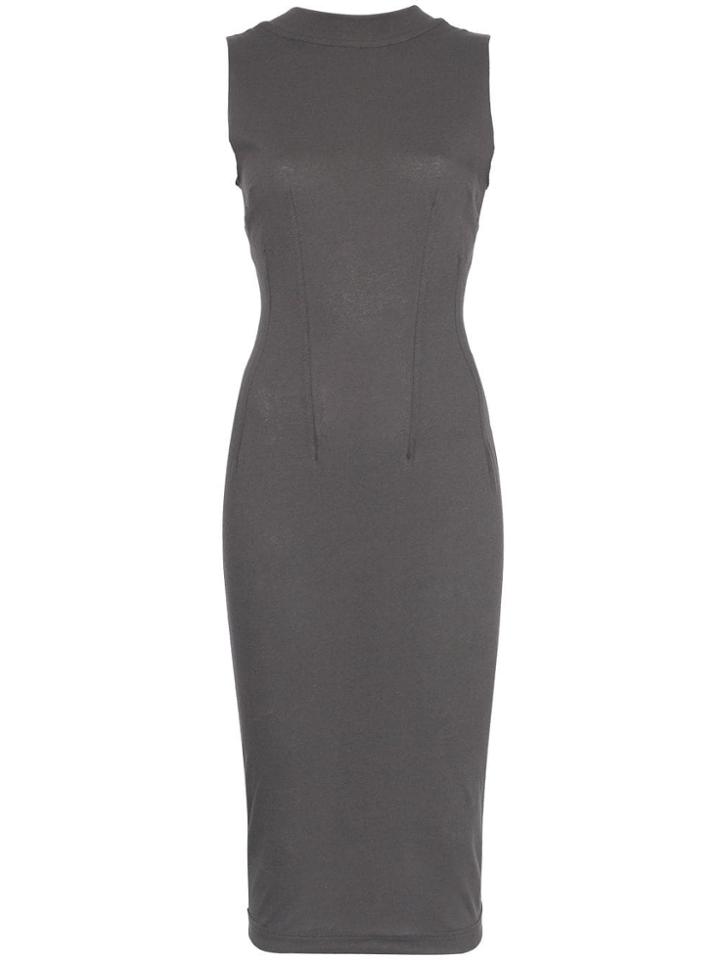 Rta Bandit Sleeveless Midi-dress - Grey