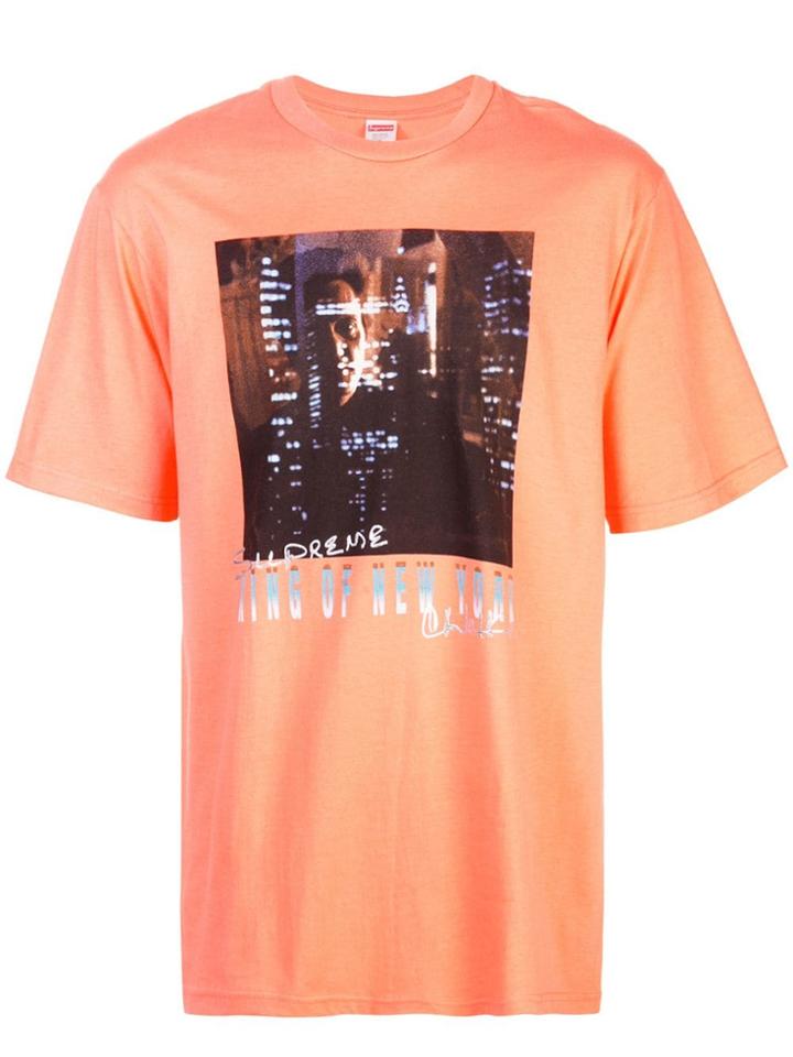 Supreme King Of New York T-shirt - Orange