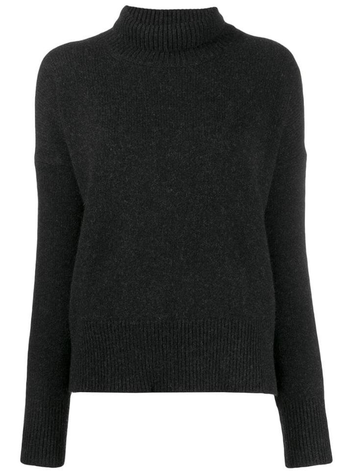 Vanessa Bruno Turtleneck Long-sleeved Jumper - Black
