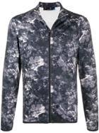 J.lindeberg Kimball Printed Cardigan - Grey