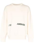 Ambush Logo Printed Sweatshirt - White