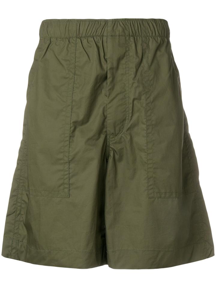 N. Hoolywood Classic Cargo Shorts - Green