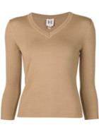 Carolina Herrera Three-quarter Sleeve Sweater