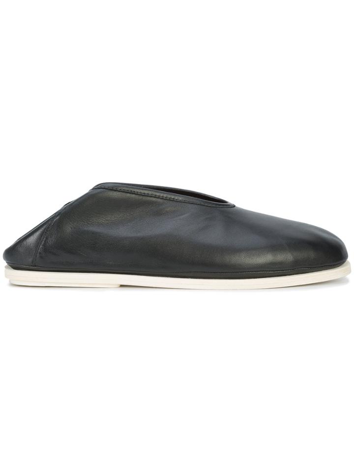 Proenza Schouler Pswl Leather Slip-ons - Black