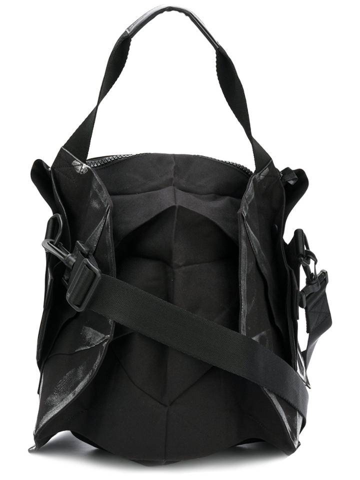 132 5. Issey Miyake Stylized Tote Bag - Black