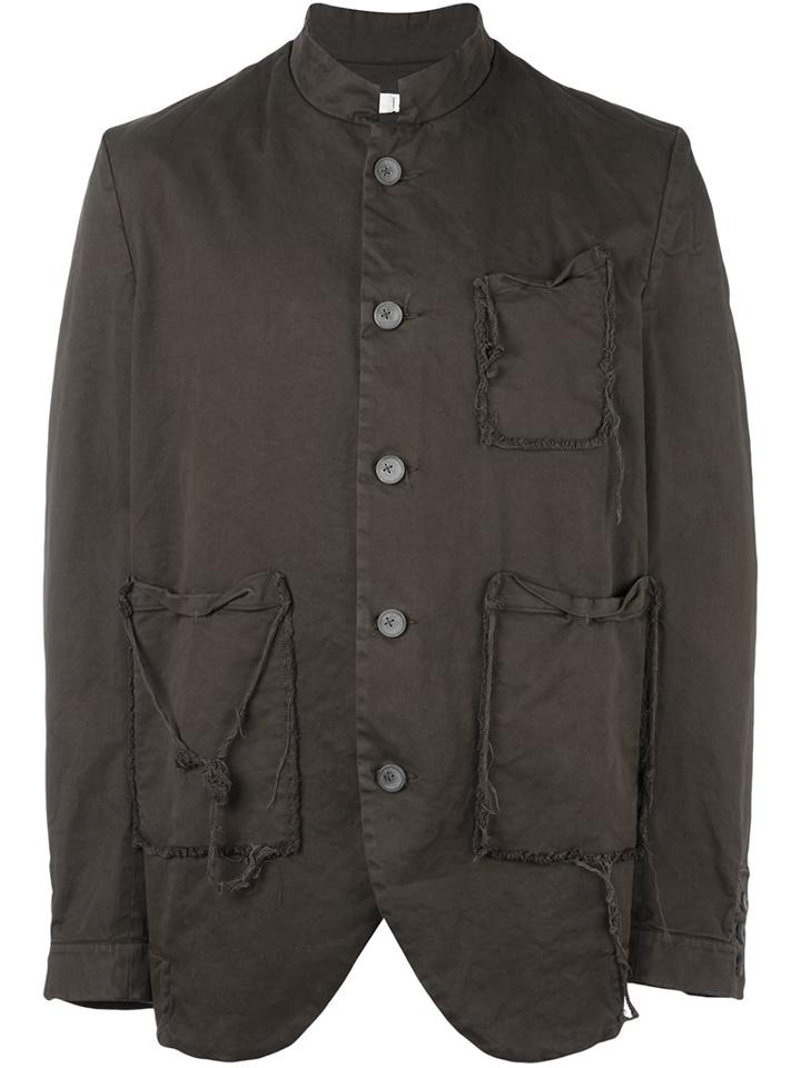 Nostra Santissima 'breganze' Jacket, Men's, Size: 46, Brown, Cotton/spandex/elastane