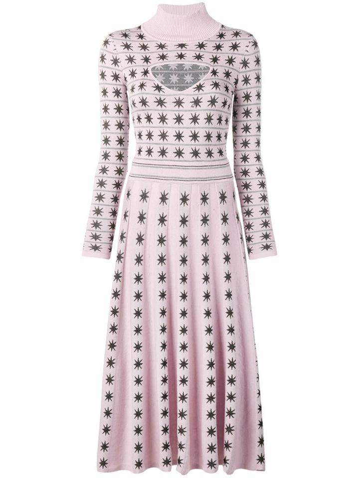 Temperley London Night Knitted Dress - Pink