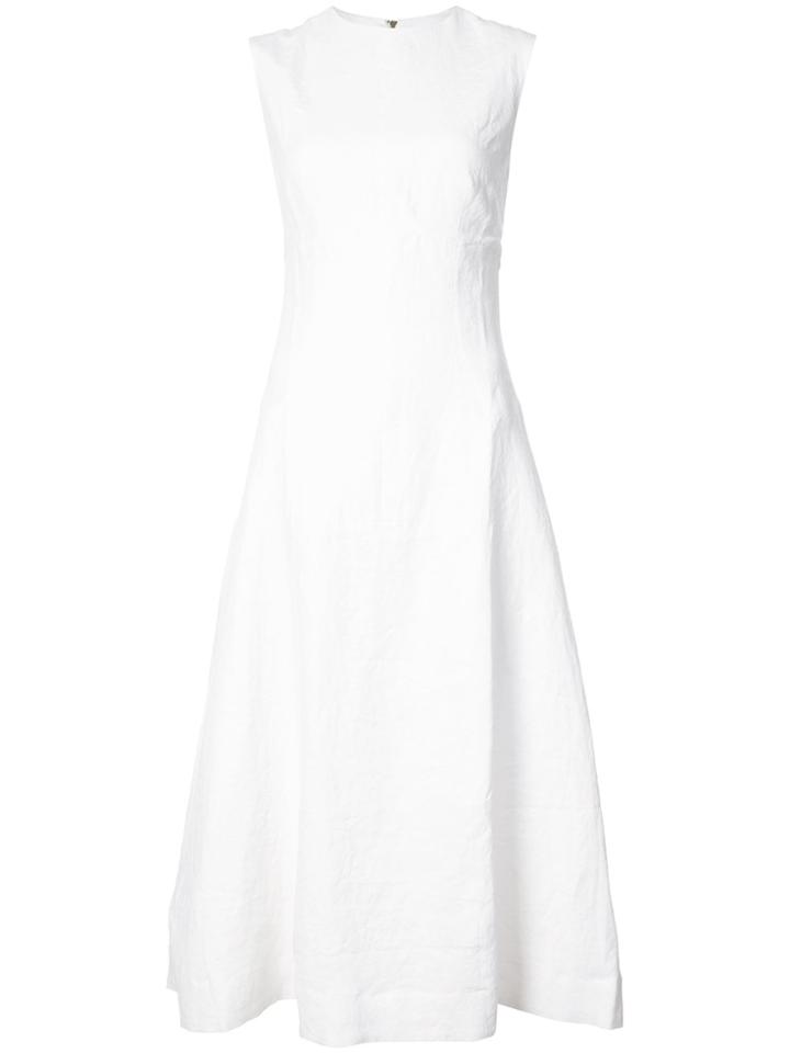 Osklen Osklen X Tarsila Flared Dress - White