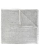Faliero Sarti - Tobia Scarf - Unisex - Silk/modal - One Size, Grey, Silk/modal