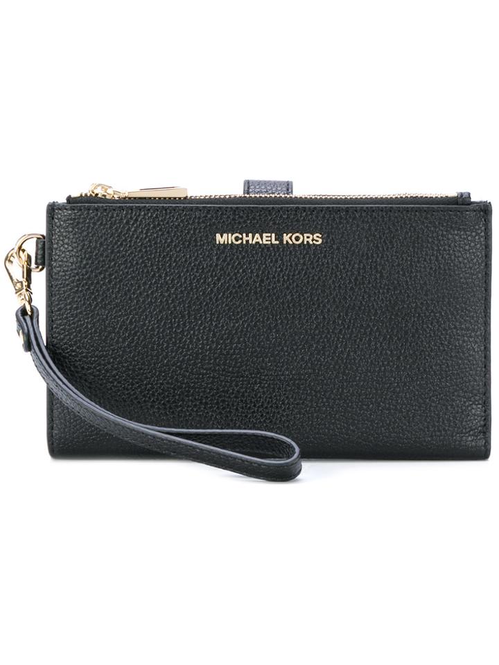 Michael Michael Kors Clasp Clutch - Black