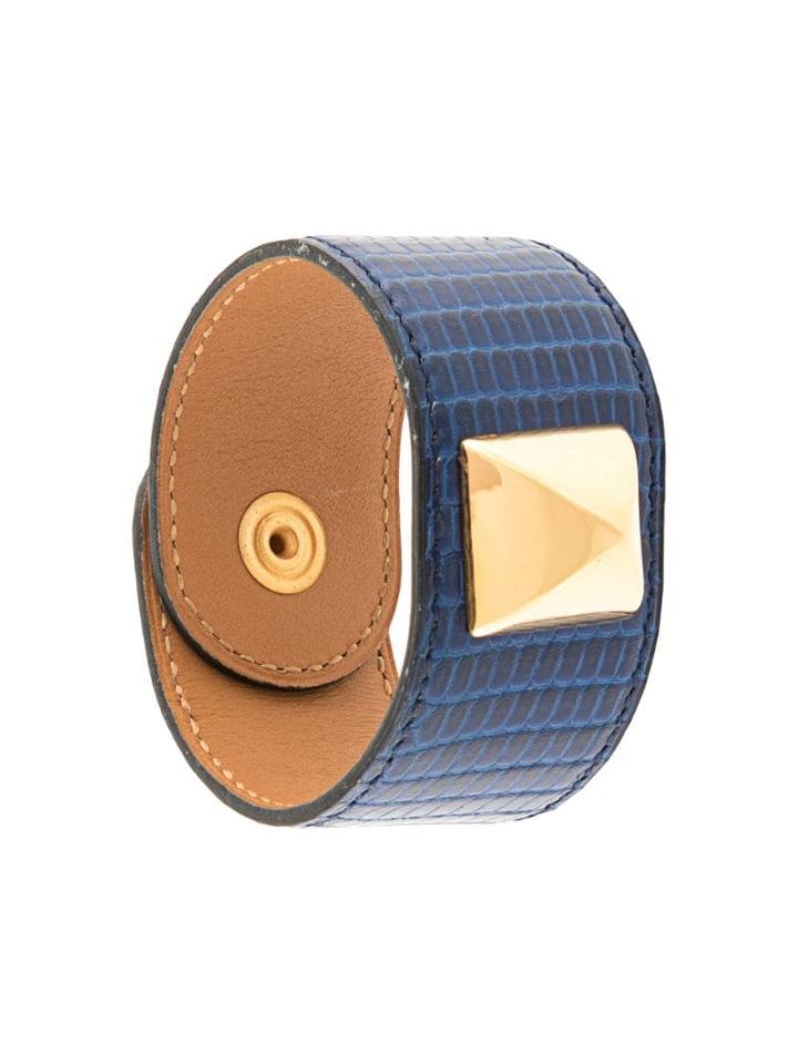 Hermès Pre-owned Medoru Bangle - Blue