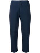 Barena Cropped Slim-fit Trousers - Blue