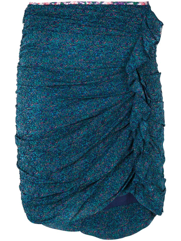 Isabel Marant Étoile - Jipson Skirt - Women - Viscose - 36, Blue, Viscose