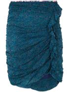 Isabel Marant Étoile - Jipson Skirt - Women - Viscose - 36, Blue, Viscose