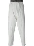 Lost & Found Ria Dunn Folded Pants, Men's, Size: Xs, White, Cotton/polyurethane