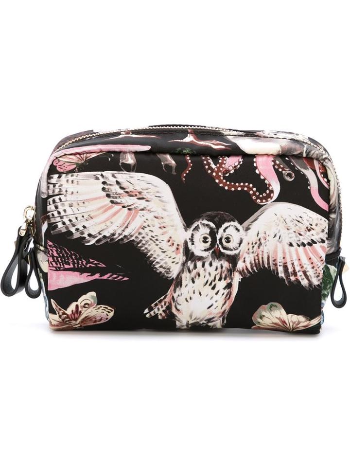 Valentino Garavani Animal Print Make Up Bag
