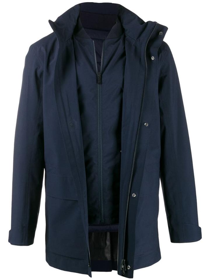 Z Zegna Zip Up Jacket - Blue