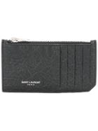Saint Laurent Classic 5 Fragments Zip Pouch - Black