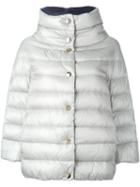Herno Puffer Coat, Women's, Size: 40, Nude/neutrals, Polyamide/feather Down