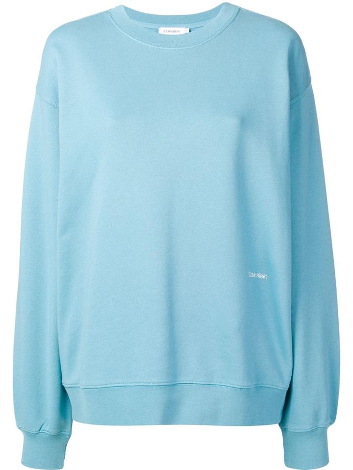 Calvin Klein Round Neck Sweatshirt - Blue