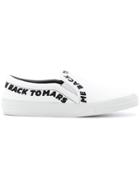 Joshua Sanders Back To Mars Skate Shoes - White
