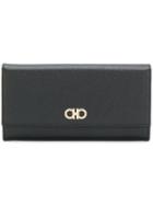 Salvatore Ferragamo Calf Leather Purse - Black