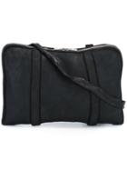 Guidi Full Zipped Crossbody Bag - Black