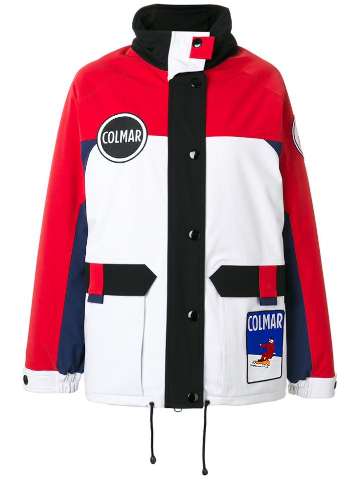 Au Jour Le Jour For Colmar Funnel Neck Padded Jacket - Multicolour