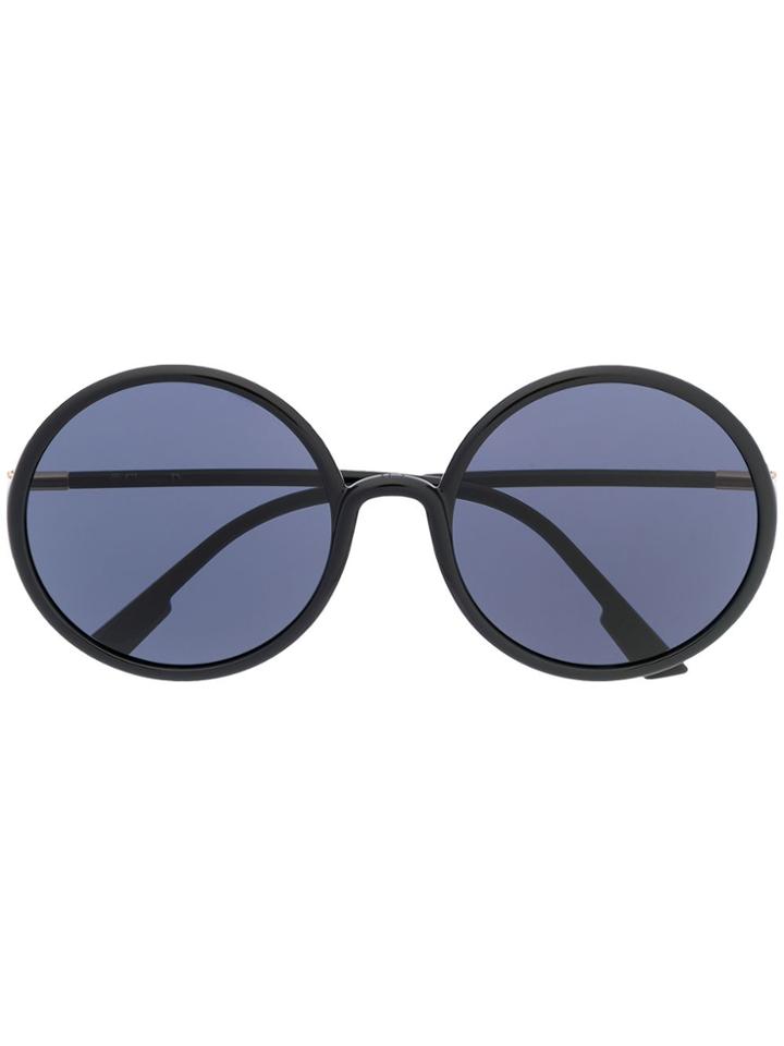 Dior Eyewear Sostellaire Round Sunglasses - Black