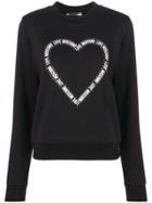 Love Moschino Slim Fit Sweatshirt - Black
