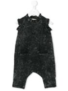 Andorine - Acid Fade Jumpsuit - Kids - Cotton/spandex/elastane - 18 Mth, Black