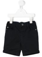 Armani Junior - Classic Denim Shorts - Kids - Cotton/spandex/elastane - 12 Mth, Toddler Boy's, Blue