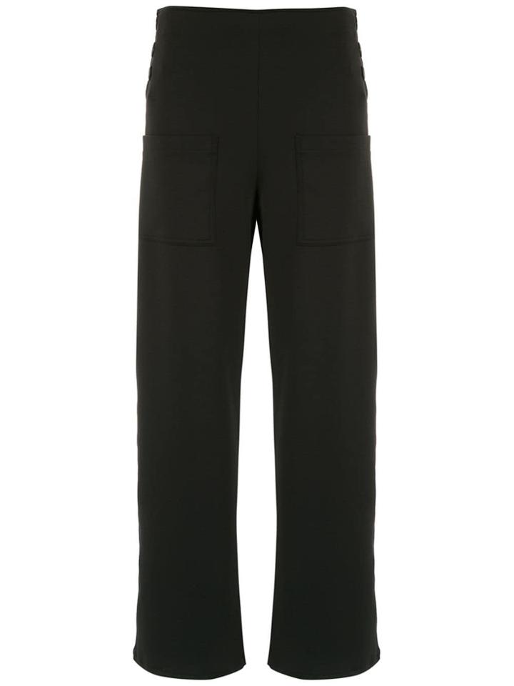 Gloria Coelho Buttoned Pants - Black