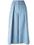 Roksanda Deven Culottes, Women's, Size: 8, Blue, Polyester/spandex/elastane/acetate/polyamide