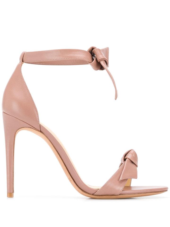 Alexandre Birman Bow Detail Heeled Sandals - Neutrals