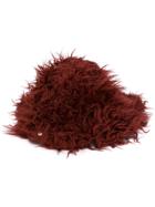 Marni Furry Hat - Red