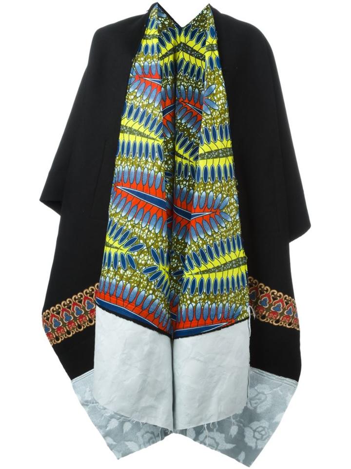 Ermanno Gallamini Abstract Print Cape