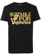 Stella Mccartney Vegetarian Print T-shirt - Black