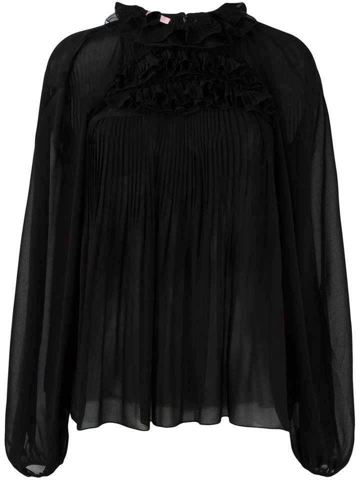 Giamba High Neck Blouse