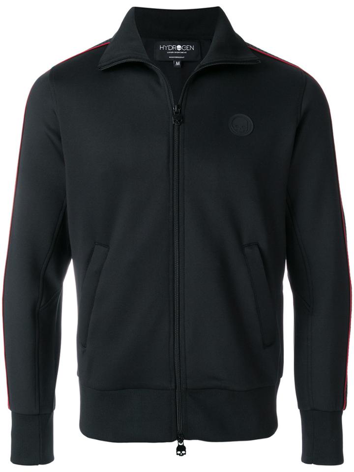 Hydrogen Striped Sleeve Jacket - Black