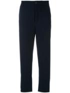 À La Garçonne Tailored Skinny Trousers - Blue