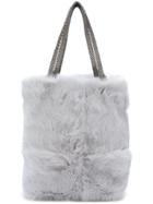 Laura B Chain Strap Shoulder Bag - Grey