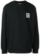 Carhartt Heritage Logo Print Sweatshirt - Black
