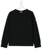 Moncler Kids Classic Jersey Sweater - Blue
