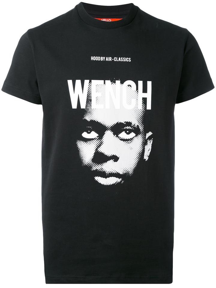 Hood By Air - Wench T-shirt - Unisex - Cotton - M, Black, Cotton