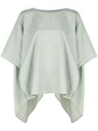 The Celect Oversized Asymmetric T-shirt - Grey