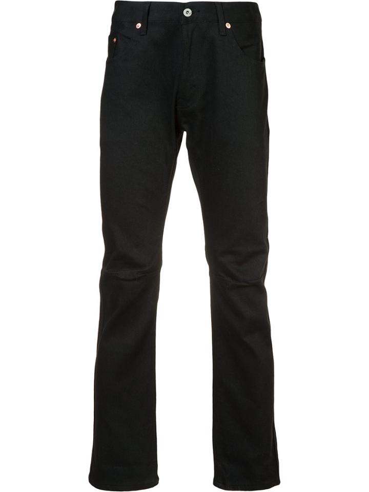 Junya Watanabe Comme Des Garçons Straight-leg Jeans - Black
