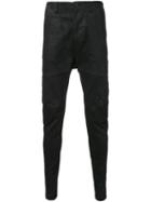 Julius Coated Jeans, Men's, Size: I, Black, Cotton/polyester/polyurethane
