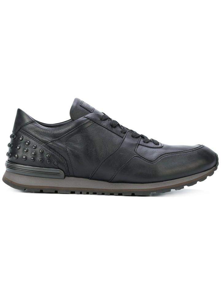 Tod's Studded Runner Sneakers - Black