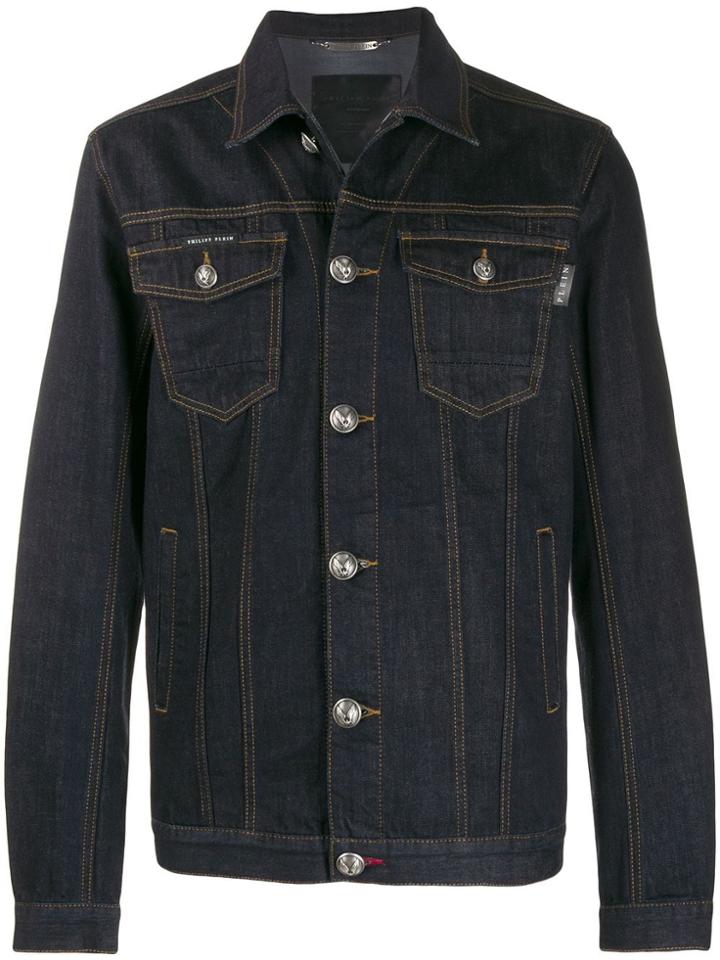 Philipp Plein P.l.n. Denim Jacket - Blue